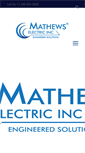 Mobile Screenshot of mathewselectricinc.com